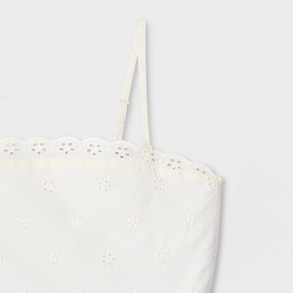 Top de tirantes tejido con ojalillos para niña - Cat & Jack™ 4