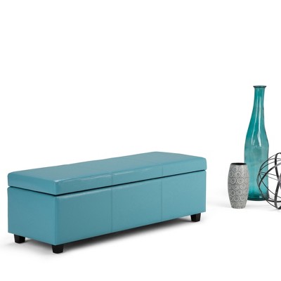 NicBex 48.4" Storage Bench Rectangle Storage Ottoman for Bedroom, Living Room