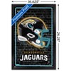 Trends International NFL Jacksonville Jaguars - Neon Helmet 23 Framed Wall Poster Prints - 3 of 4