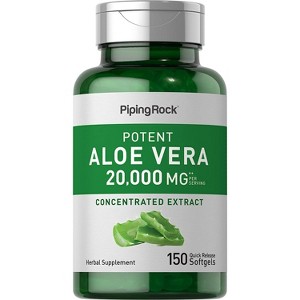 Piping Rock Aloe Vera Supplements | 150 Softgels - 1 of 1