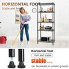 FDW 5-Shelf Adjustable Wire Shelving Unit Metal Shelf Layer Rack Strong Steel Organizer Wire Rack - 3 of 4