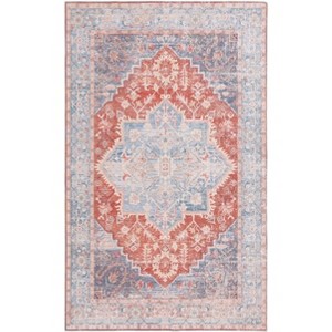 Arizona ARZ137 Machine Washable Skid Resistant Power Loomed Indoor Rugs - Safavieh - 1 of 4