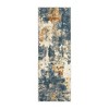 Modern Abstract Washable Rug for Living Room, Stain Resistant Non-Shedding Area Rug for Bedroom, Dining Room, Home Office - 3 of 4