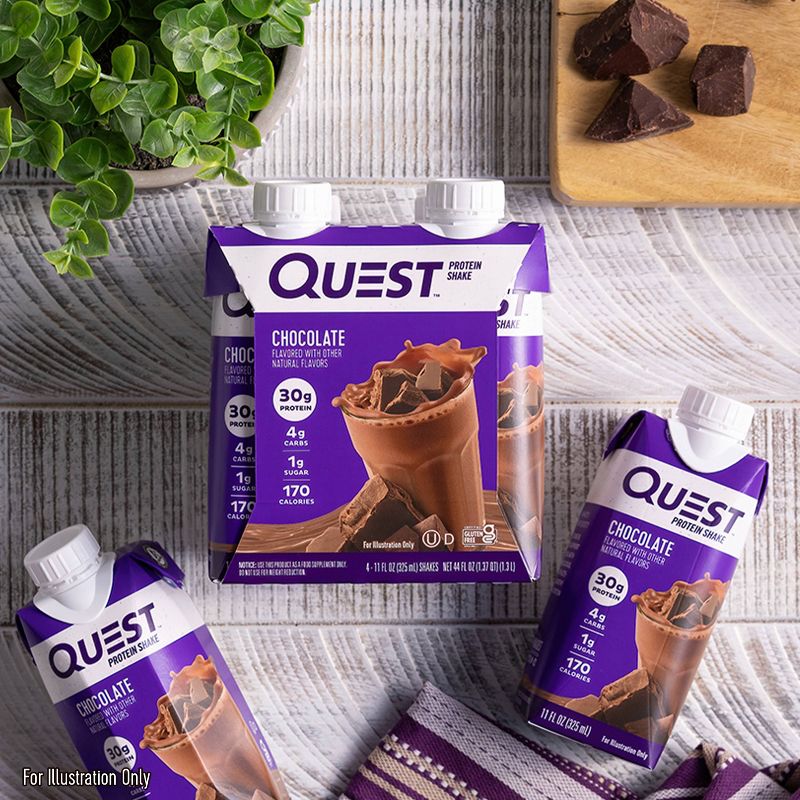 Quest Nutrition Ready To Drink Protein Shake - Chocolate, 3 of 13