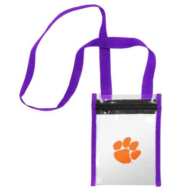 clemson clear purse