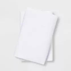 King Easy Care Solid Pillowcase Set White - Room Essentials™