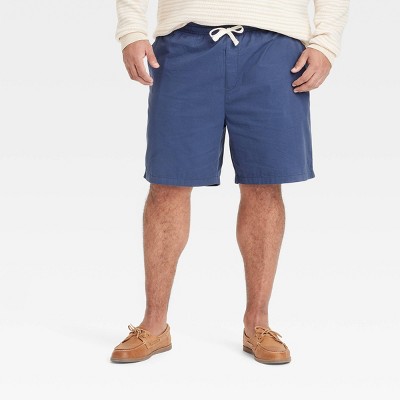 Men's Big & Tall 7" Pull-On Shorts - Goodfellow & Co™ Cornelian Blue 3XL