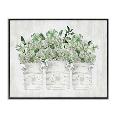 Stupell Industries Rustic Shamrock Bouquets, 20" x 16"