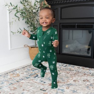 Zippered Footie in Slytherin™ - 1 of 4
