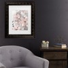 Trademark Fine Art - Silvia Vassileva Floral Symphony Blush Gray Crop I Matted Framed Art - 2 of 4