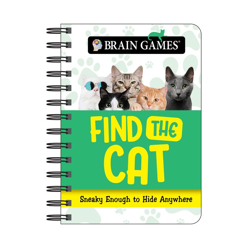 Brain Games - To Go - Find the Cat - by  Publications International Ltd & Brain Games (Spiral Bound), 1 of 2