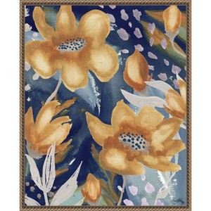 Amanti Art Femme Floral II by Elizabeth Medley Framed Canvas Wall Art - 1 of 4