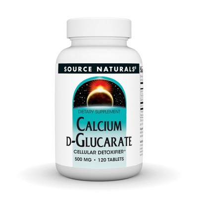 Calcium D-Glucarate by Source Naturals, Inc.  -  120 Tablet