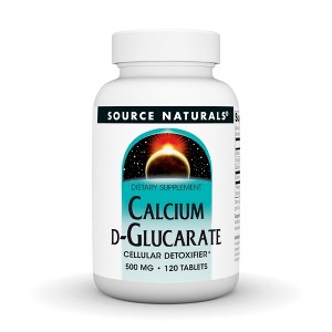 Calcium D-Glucarate by Source Naturals, Inc.  -  120 Tablet - 1 of 3