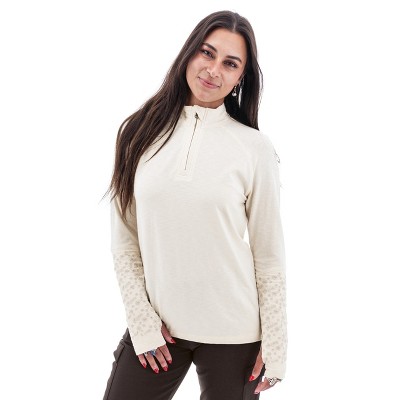 Aventura Clothing Women's McIntyre 1/4 Zip Embroidered Pullover