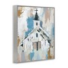 Stupell Industries Distressed Country Church Abstract Framed Giclee Art - 2 of 4