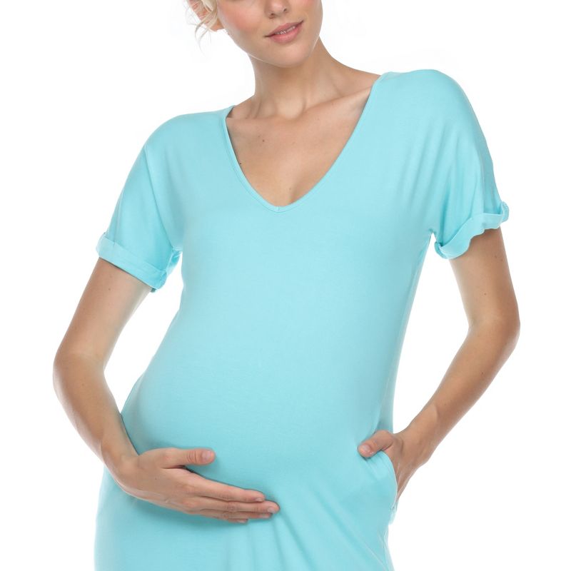 Maternity V-neck Maxi Dress, 4 of 5