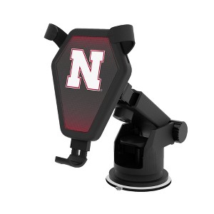 Keyscaper University of Nebraska Huskers Block N Linen 10-Watt Wireless Car Charger - 1 of 4
