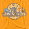 Land Before Time Retro Logo Adult T-Shirt - 2 of 4