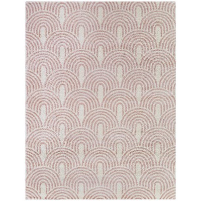 Balta Rugs Kids' Shirley Modern Arches Pink