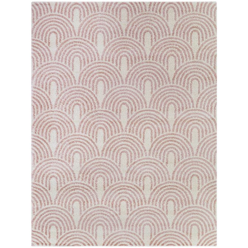  Balta Rugs Kids' Shirley Modern Arches Pink, 1 of 6