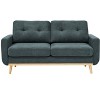 NicBex Modern Tufted Upholstered Loveseat Sofa Couch with Wooden Legs,2-Seat Lounge Sofa for Living Room,Apartment - 2 of 4