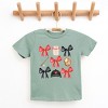 The Juniper Shop Coquette Baseball Red Chart Youth Short Sleeve Tee - 2 of 4