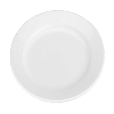 BIA Bistro White Porcelain 10.75 Inch Dinner Plate