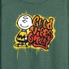 Women's - Peanuts - Good Vibes Only Lightweight French Terry Slouchy - 2 of 4