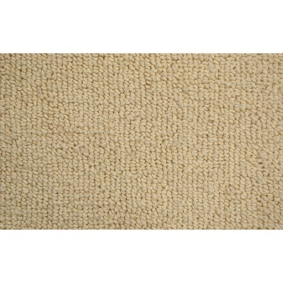 Natural Cotton Loop Design 2-Piece Bath Rug Set