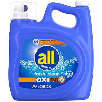 All Stainlifer Oxi + Odor Liquid Laundry Detergent - 141 fl oz
