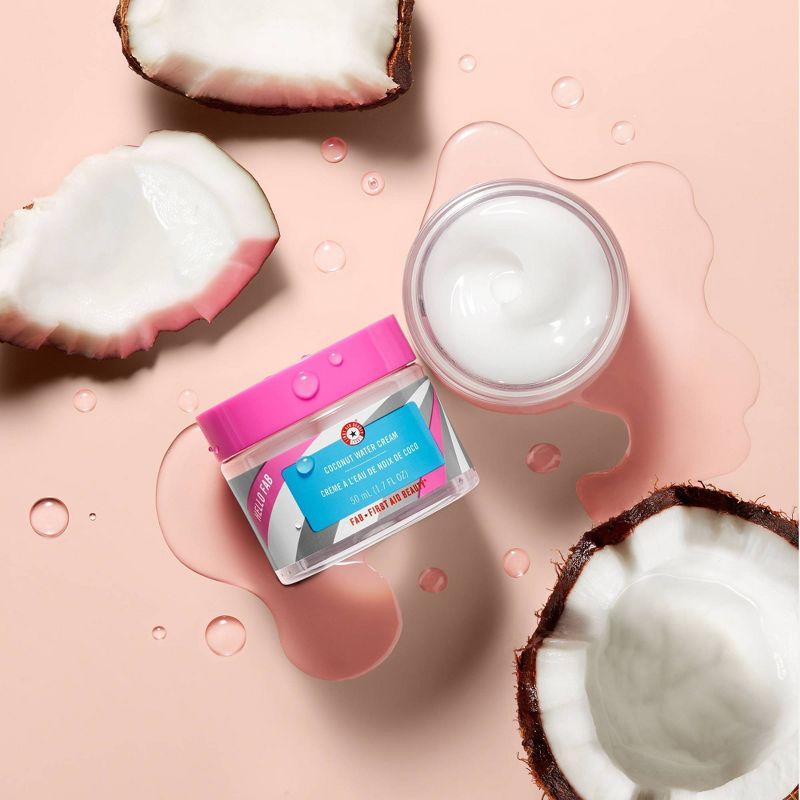 FIRST AID BEAUTY Women&#39;s Hello Coconut Water Face Cream - 1.7oz - Ulta Beauty, 4 of 8