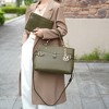 MKF Collection Tenna Vegan Leather Women’s Satchel Bag 2-Piece Set by Mia K - 2 of 4