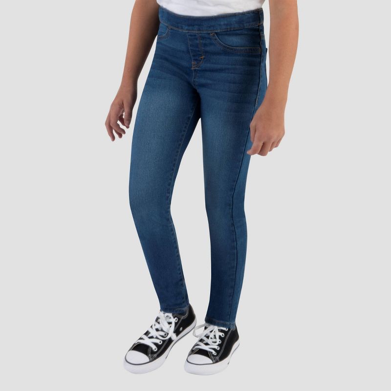 Levi's® Girls' Pull-On Mid-Rise Jeggings, 1 of 10
