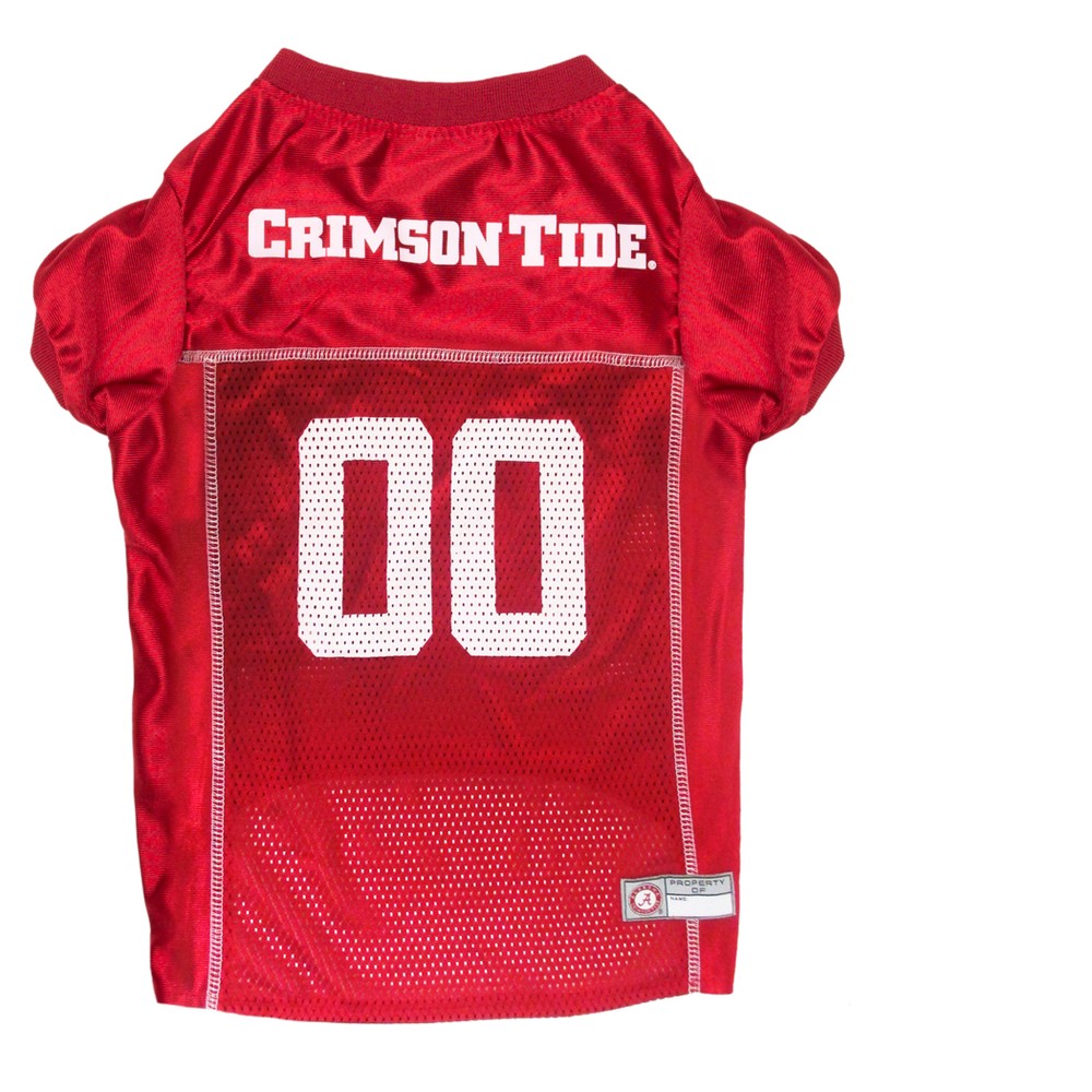 NCAA Alabama Crimson Tide Pets Mesh Jersey - XS