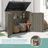 Suncast Horizontal Shed Shelf Kit, Space Saving Shelving for Wall Mount Outdoor Storage Structures, 50" W x 10.25" D x 1.25" H, Black - 4 of 4
