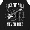 Men's - Instant Message - Rock N Roll Never Dies Graphic Tank Top - 2 of 4