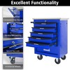 VASIP Double-Door Dustproof Tool Cart  with Layered Clapboard, Multifunctional Tool for Home,Garage - 4 of 4