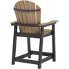 MaseiKar Outdoor Tall Adirondack Chair, HDPE Weather Resistant Outdoor Chair for Garden, Backyard, Poolside, Capacity 400LBS - 2 of 4