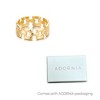 Adornia 14k Gold Plated Grid Pattern Band - 4 of 4