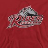 Campus Lab Rider University Official Distressed Primary Adult Pull-Over Hoodie - 2 of 4