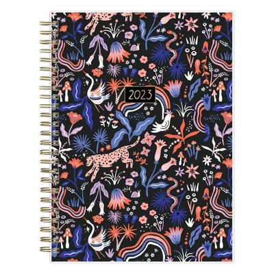 2023 Planner Notes Weekly/Monthly 5.875"x8.625" Wild World - Idlewild for Blue Sky