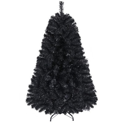Yaheetech 4.5Ft/6Ft/7.5Ft Artificial Christmas Tree Hinged Spruce Artificial Tree with Foldable Stand