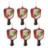 Glass Pickleball Racket Ornament (Set of 6) - 4 of 4