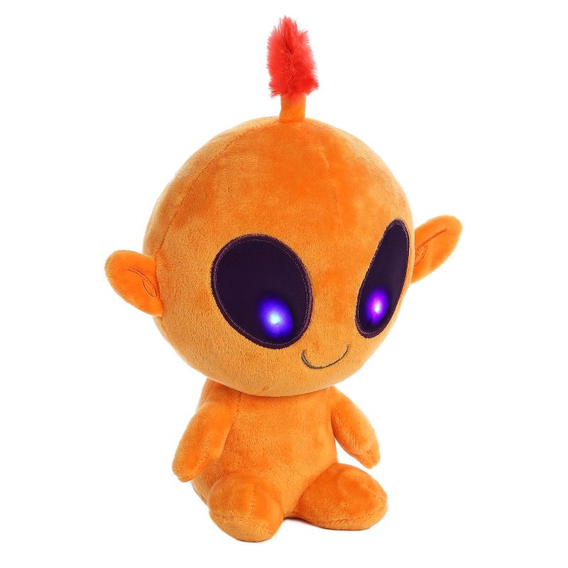 Aurora Galactic Cuties 8" Light Up Alien Tango Orange Stuffed Animal, 2 of 3