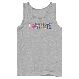 Mens Fortnite Classic Logo Character Fill Tank Top - 1 of 4
