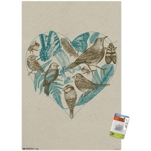 Trends International Rachel Caldwell - Wild Heart Unframed Wall Poster Prints - 1 of 4