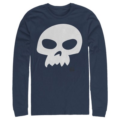 Colmkley Mens New Skull Printed T Shirts Short Sleeve Crewneck Slim Blouse Tops