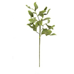 Green Leafy Flower Stems 40.5"H – Flexible EVA Foam & Wire Floral Arrangement (Set of 6) By Kalalou - 1 of 3