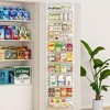 MOEPISY Over the Door Pantry Organizer, 10-Tier Adjustable Spice Rack Cabinet Door Shelves - 2 of 4